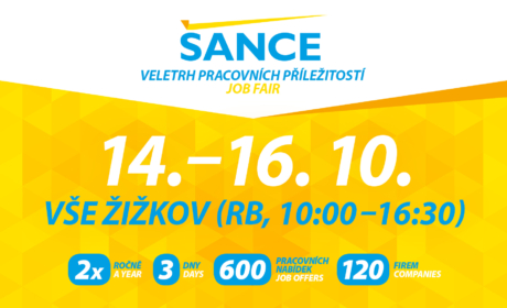 Job Fair ŠANCE / October 14–16, 2025